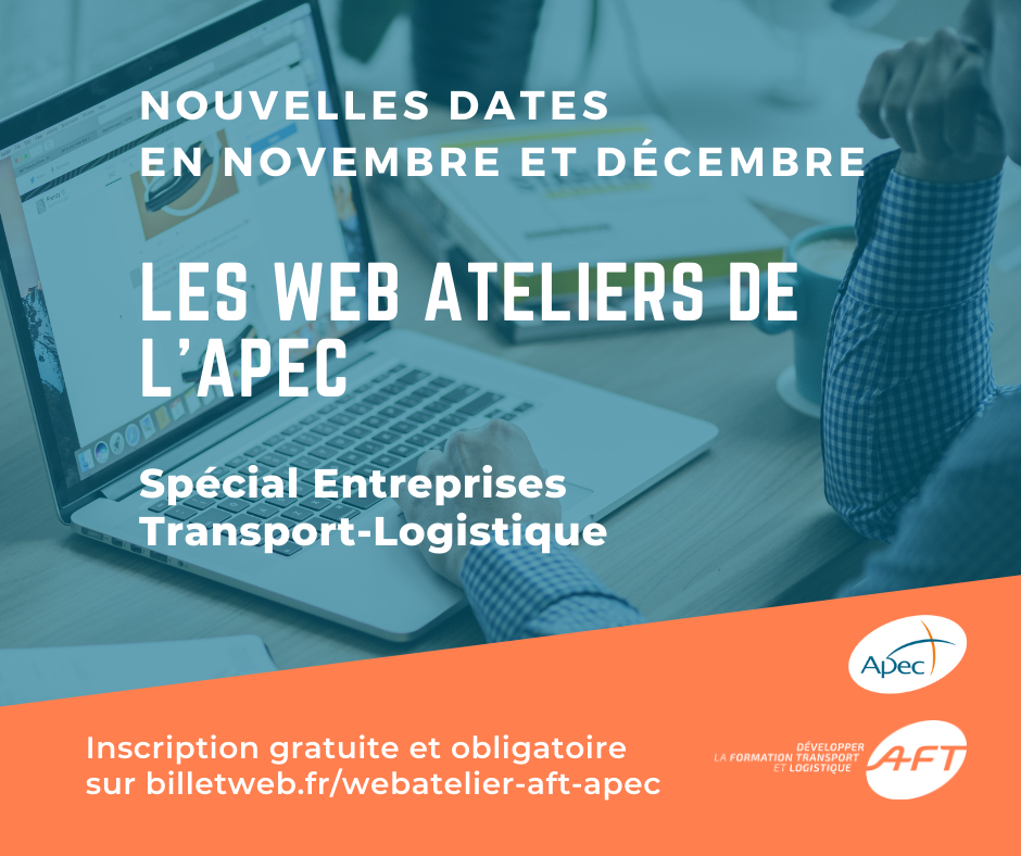 Nouvelles dates Web Ateliers APEC et AFT