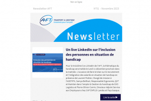 Newsletter AFT - N°51 - Novembre 2023