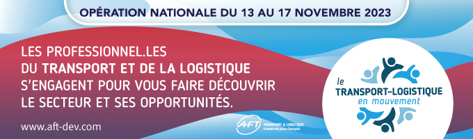 le transport logistique en mouvement