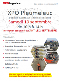 Affiche XPO Pleumeleuc