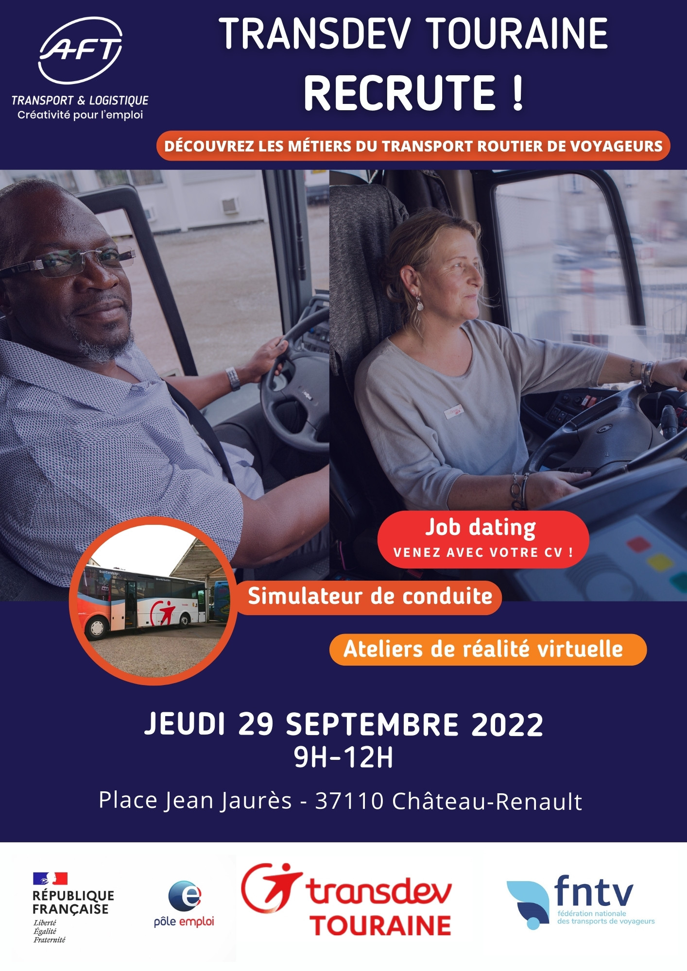 job dating transdev chateau renault