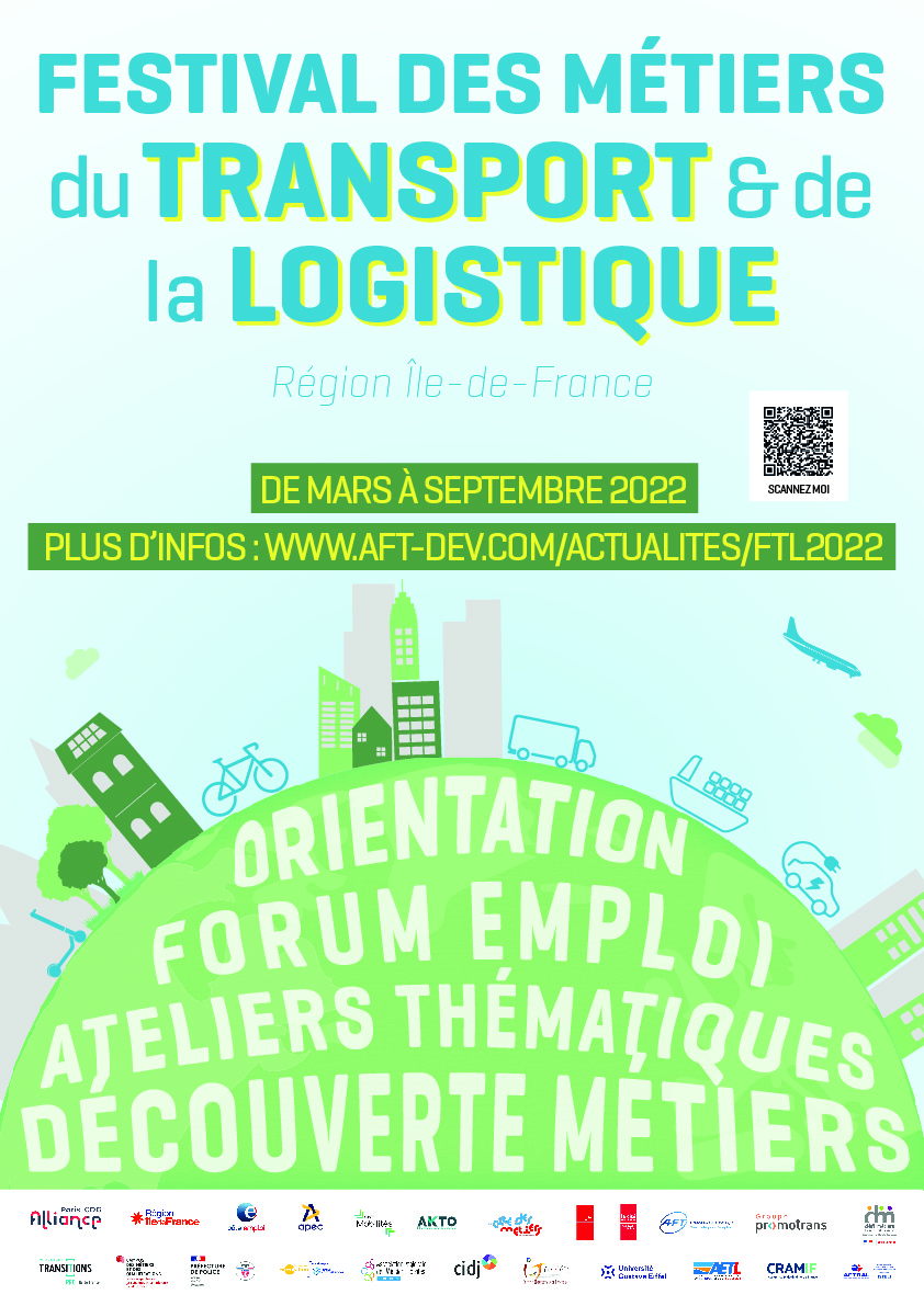 affiche festival transport et logistique idf 2022