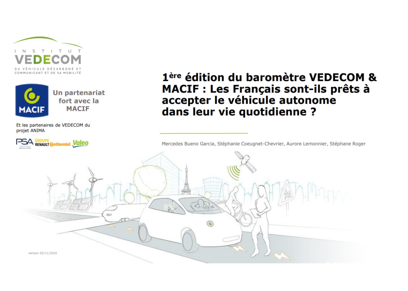 Les Français sont-ils prêts à accepter le véhicule autonome ?