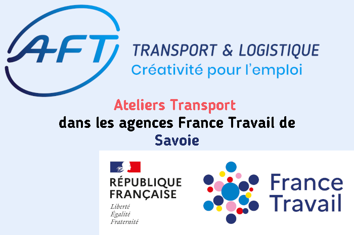 Ateliers Transport dans les agences France Travail de Savoie (73)