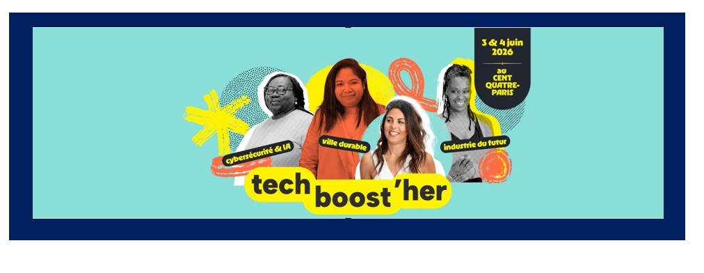 Le 3 & 4 juin : Tech Boost&rsquo;Her au CENTQUATRE-PARIS