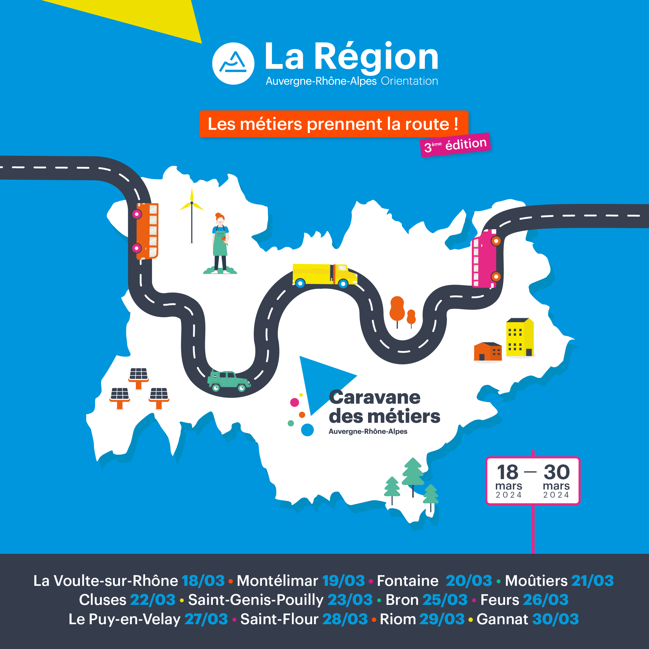 La Caravane des Métiers 2024 Auvergne-Rhône-Alpes