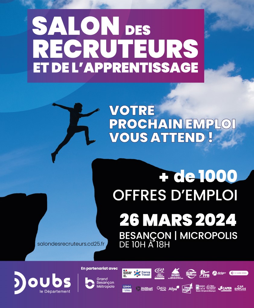 Salon des Recruteurs et de l’Apprentissage à Besançon