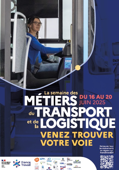 Du 16 au 20 juin 2025, la Semaine des métiers du transport & de la logistique