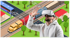 franchisement d'un PN en réalité virtuelle 