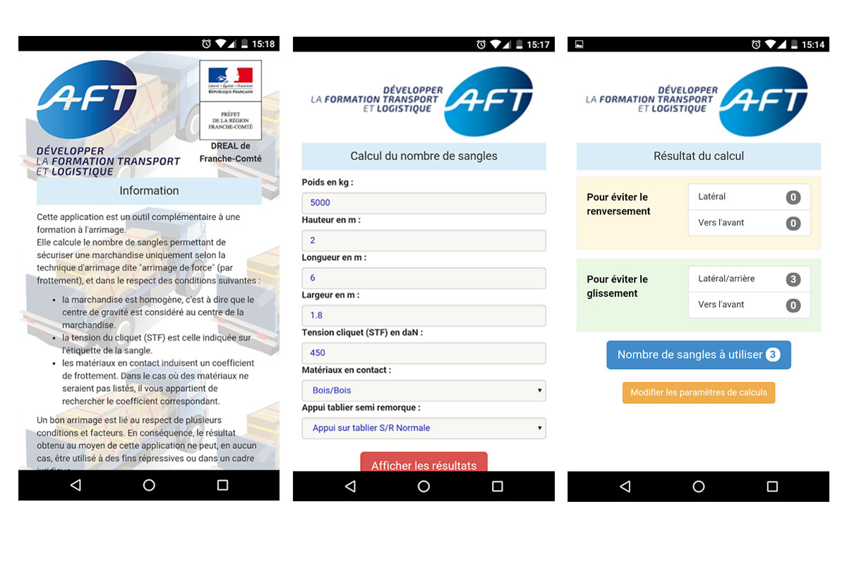 Application Non Disponible Dans Votre Pays AFT Sanglage | AFT