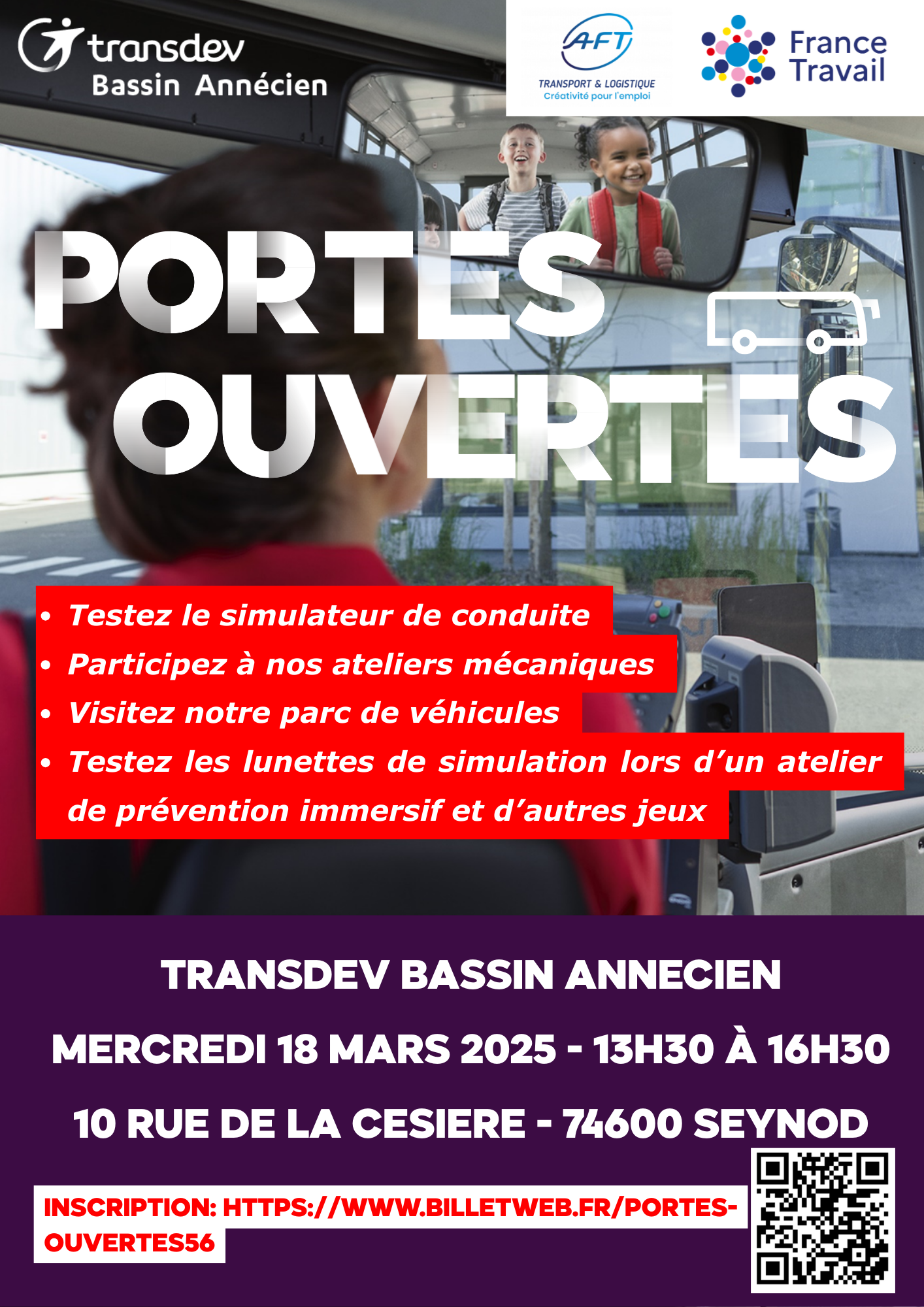 Portes Ouvertes Transdev bassin annécien