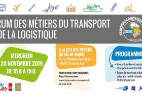 forum des métiers du transport et de la logistique - Val-de-Marne