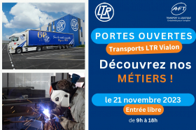 Affiche portes ouvertes LTR-VIALON Sorgues