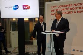 Signature d'une charte de partenariat entre l'AFT et SCNF Réseau