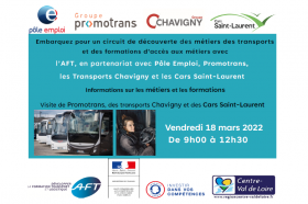 En partenariat avec Promotrans, les transports Chavigny et les Cars Saint-Laurent