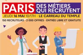 Salon Paris des métiers qui recrutent 2019