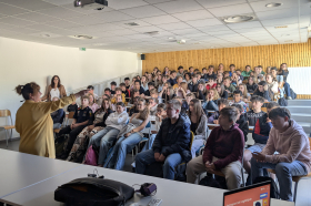 Min conférence sur les métiers du Transport et de la Logistique