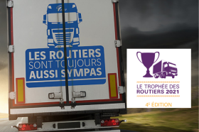 Visuel Routiers toujours aussi sympas et trophée des routiers