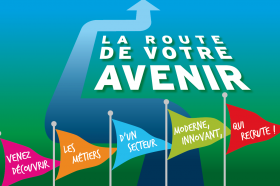 Affiche "la Route de votre avenir"