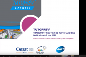 Webinaire TutoPrev Transport-Logistique