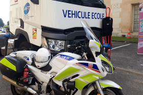 camion AFT - Police - sécurité routière 