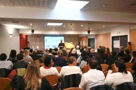 1er café Networking dans les locaux de la cité des Métiers de Marseille