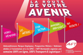 Affiche Route de votre Avenir Normandie 2020