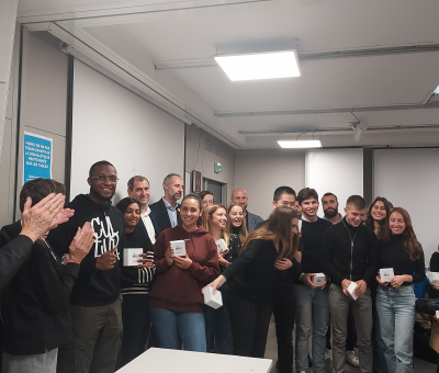 Equipe gagnante MasterClass LMD-MIDAS - 14 octobre 2022 - Paris 
