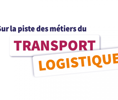 Bannière du jeu concours sur la piste des métiers du Transport-Logistique