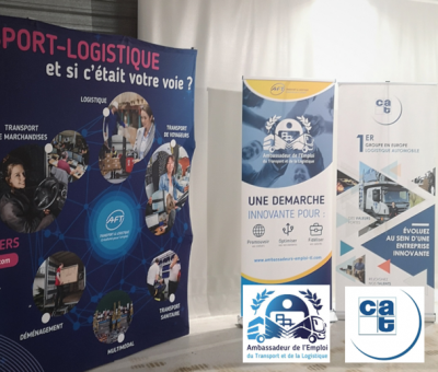 Remise de la Charte Ambassadeur de l'Emploi du Transport et de la Logistique à Transcat Centre à Bourges