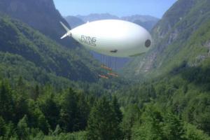 Un ballon dirigeable pour le transport de fret