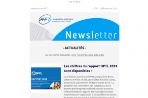 Newsletter AFT - N°52 - Décembre 2023