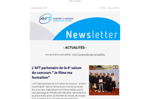 Newsletter AFT - N°55 - Mars 2024