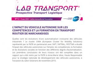 Lab Transport n°12 - Février 2020