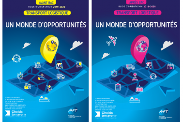 Couvertures Guides orientation AFT Transport Logistique 2020