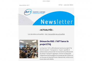 Newsletter AFT - N°53 - Janvier 2024