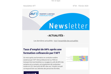 Newsletter AFT - N°54 - Février 2024