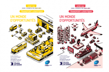 Couvertures Guides d'orientation AFT Transport Logistique 2020-2021