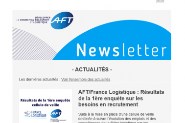 Newsletter AFT - N 13 - Septembre 2020