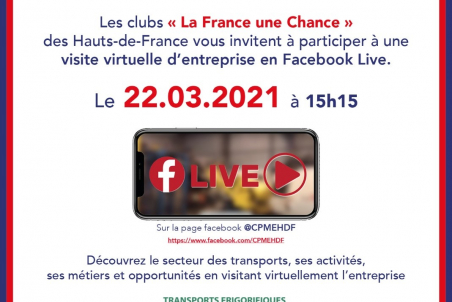 Invitation visite Transports Verbeke en live sur Facebook