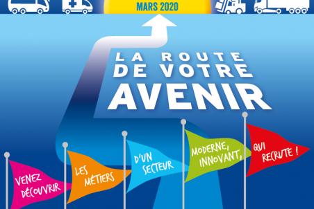 Affiche la route de votre Avenir en Grand Est