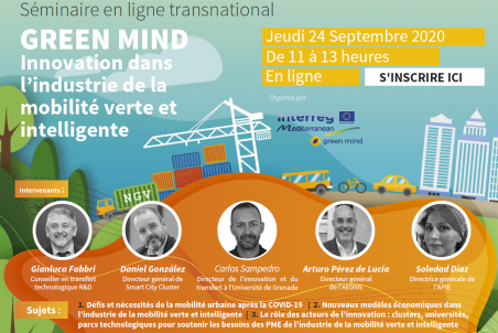 Flyer Webinaire Green Mind du 24 septembre